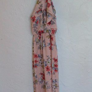 Lush pink flowered dress